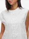 Vila 14104240/Snow White Nayla o-neck S/L top