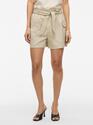 Vila 14105616/Feather Gray Natalla HW midi belt cargo