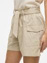 Vila 14105616/Feather Gray Natalla HW midi belt cargo
