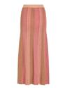 Vila 14105866/Aurora Red Melvina glitter knit skirt