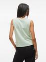 Vila 14107225/Silt Green Birch Striplo tie SL top