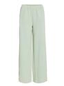 Vila 14107227/Silt Green Birch Striplo HW wide pants