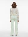 Vila 14107227/Silt Green Birch Striplo HW wide pants