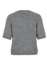 Vila 14108837/Medium Grey Melange Dainty o-neck 2/4 cardigan