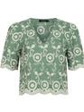 Ydence HSS2548/041 Green Petra top