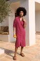 Ydence HSS2560/108 Wine Red Sienna Dress
