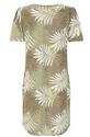 Zoso Yvonne/Green Print travel dress