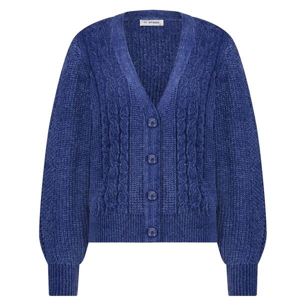 In Shape INS2403067/272 Navy Ines Chenille Cardigan