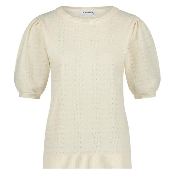 In Shape INS2501035/112 Off White Izzy Pullover korte mouw