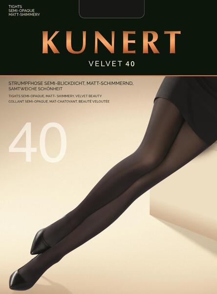 Kunert 354000/0980 Panty Velvet 40 Denier - Klein