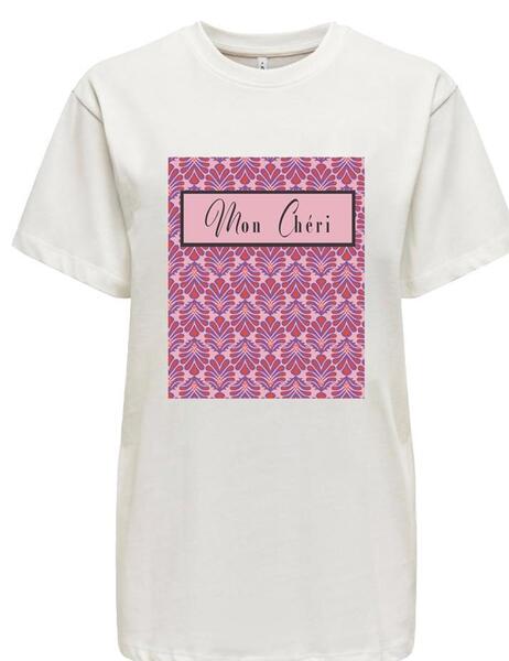 Only 15346852/CD/Mon Cheri Fleur life SS tee