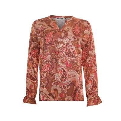 Another Woman 412114/2053 Viscose print blouse lm
