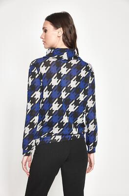 Batida 1411/Royal Pie de Cock Dunne print pullover hangcol
