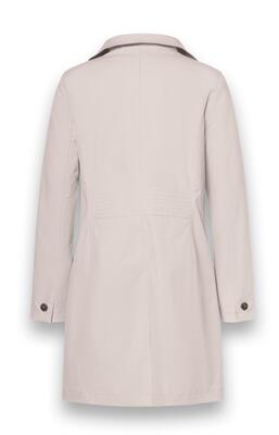 District LM13430251/701 Sand Laguna gladde trencecoat