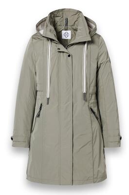 District LM17130251/626 Light Olive Tide half lange jas