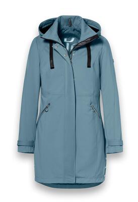 District LM27130251/518 Minaral blue Pacific half lange jas