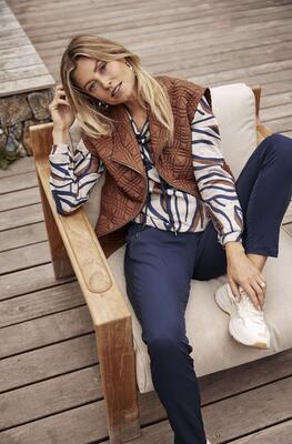 Dreamstar W23-211/Indigo Bendy winter travel broek