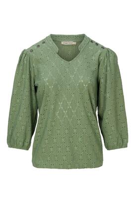 Dreamstar Z25-116/Khaki Babs Top broderie