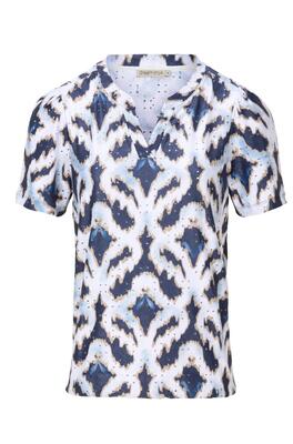 Dreamstar Z25-240/Indigo Mix Becca top ajour print