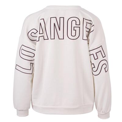 Enjoy Womenswear 150879/252 Port Print Sweater Los Angeles backprint