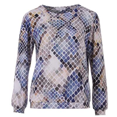 Enjoy Womenswear 183312/171 Jeans Cosy sweater print