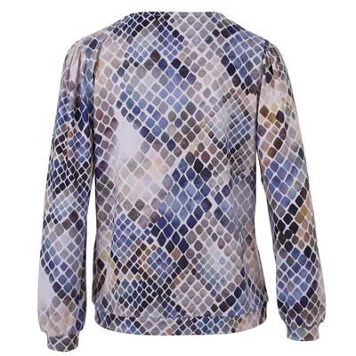 Enjoy Womenswear 183312/171 Jeans Cosy sweater print