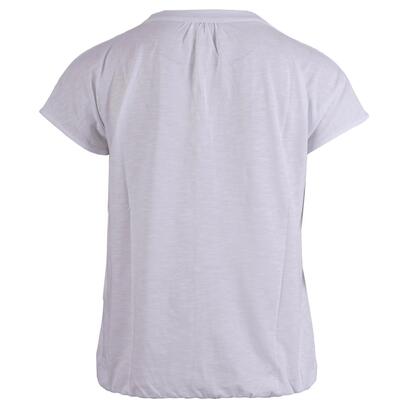 Enjoy Womenswear 183394/011 Wit T-shirt korte mouw basis
