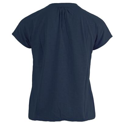 Enjoy Womenswear 183394/195 Indigo T-shirt korte mouw basis