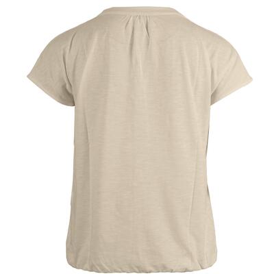 Enjoy Womenswear 183394/521 Zand T-shirt korte mouw basis