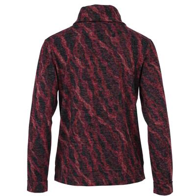 Enjoy Womenswear 183470/251 Bordeaux Coll sweater diagonaalprint