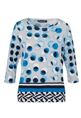 Frank Walder 108402/630054 Print blouson-shirt 3/4 mouw