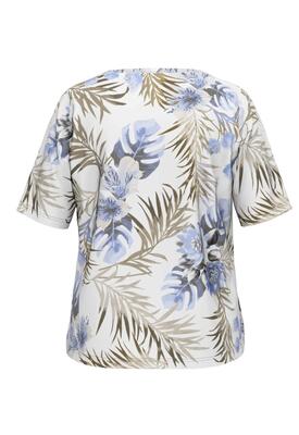 Frank Walder 714406/740090 Print shirt recht model