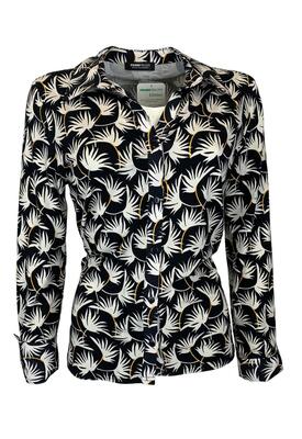 Frank Walder 722103/523020 Print jersey blouse lm