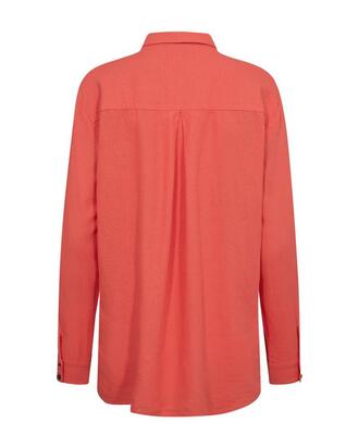 Freequent 126528/Hot Coral Lava shirt with pocket