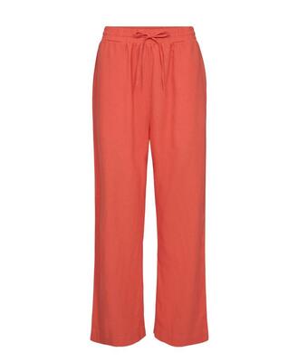 Freequent 127405/Hot Coral Lava pant elastic waist