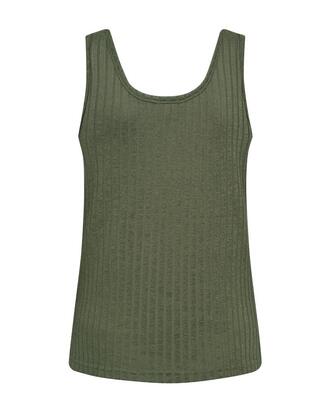 Freequent 201860/Deep Lichen Green Basac top