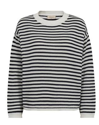 Freequent 205481/Off White/Navy Blazer Domo pullover
