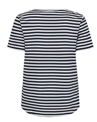 Freequent 205661/Off-White Navy Blazer Mian tee