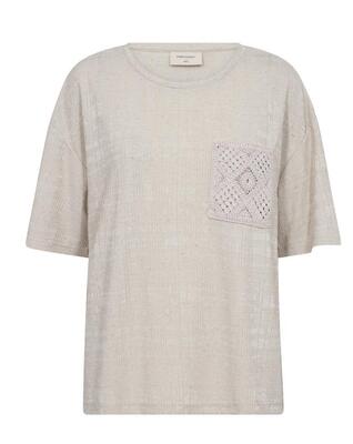Freequent 206075/Moonbeam Melange Lyla tee