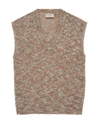 Freequent 206328/Moonbeam/Deep Lichen Green Balter waistcoat