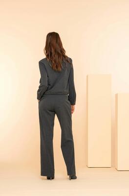 Geisha 41503-10/925 Pants wide pinstripe