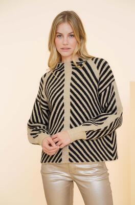 Geisha 44851-29/720 Pullover stripes
