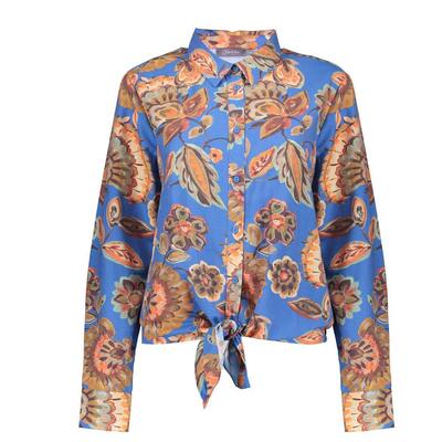 Geisha 53225-20/625 Print blouse met knot