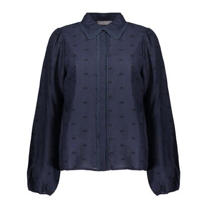 Geisha 53533-14/675 Blouse with lace detail