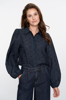 Geisha 53533-14/675 Blouse with lace detail