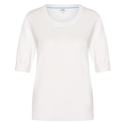 HV Society 0409103711/0001 white Jamie knitted top