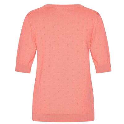 HV Society 0409103711/Peach Jamie knitted top