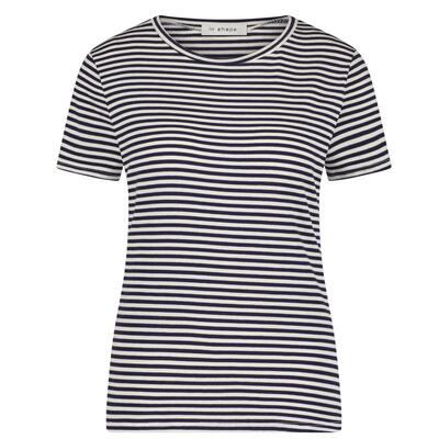 In Shape INS2401029/272 Navy Casey streep t-shirt