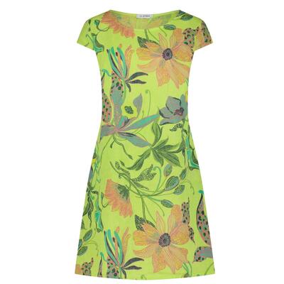 In Shape INS2401077/319 Lime Combi Fien Jungle dress