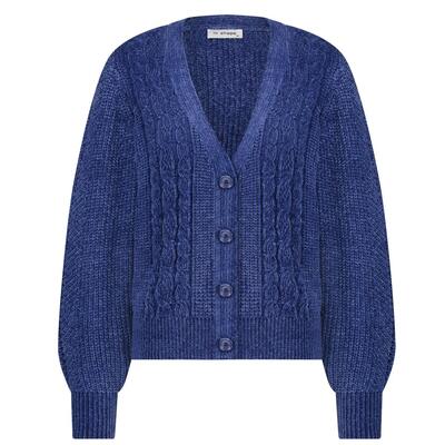 In Shape INS2403067/272 Navy Ines Chenille Cardigan